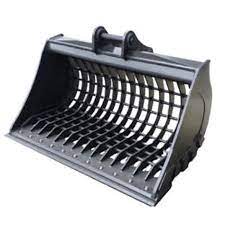 Excavator Attachment 1.7 Tonne Bucket-Sieve